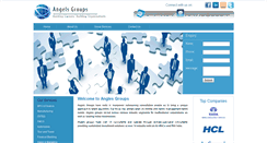 Desktop Screenshot of angelsgroups.com